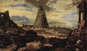 Lodewijk Toeput Turmbau zu Babel oil on canvas